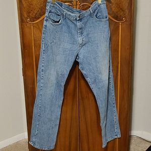 2 Pairs- Wrangler work Jeans